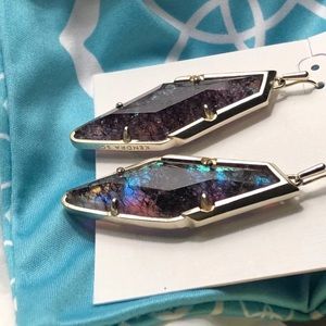 Kendra Scott Bex Navy Crackle